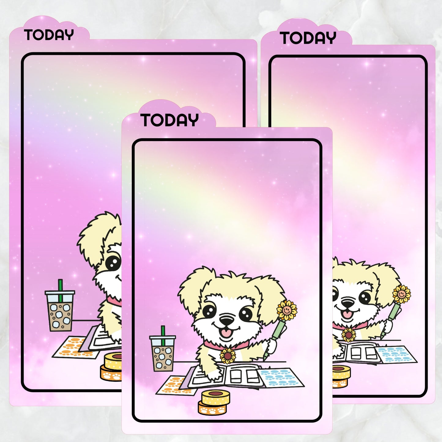 Pencil Board Sunny the Dog Plans for Hobonichi Techo Cousin and Weeks A6 A5
