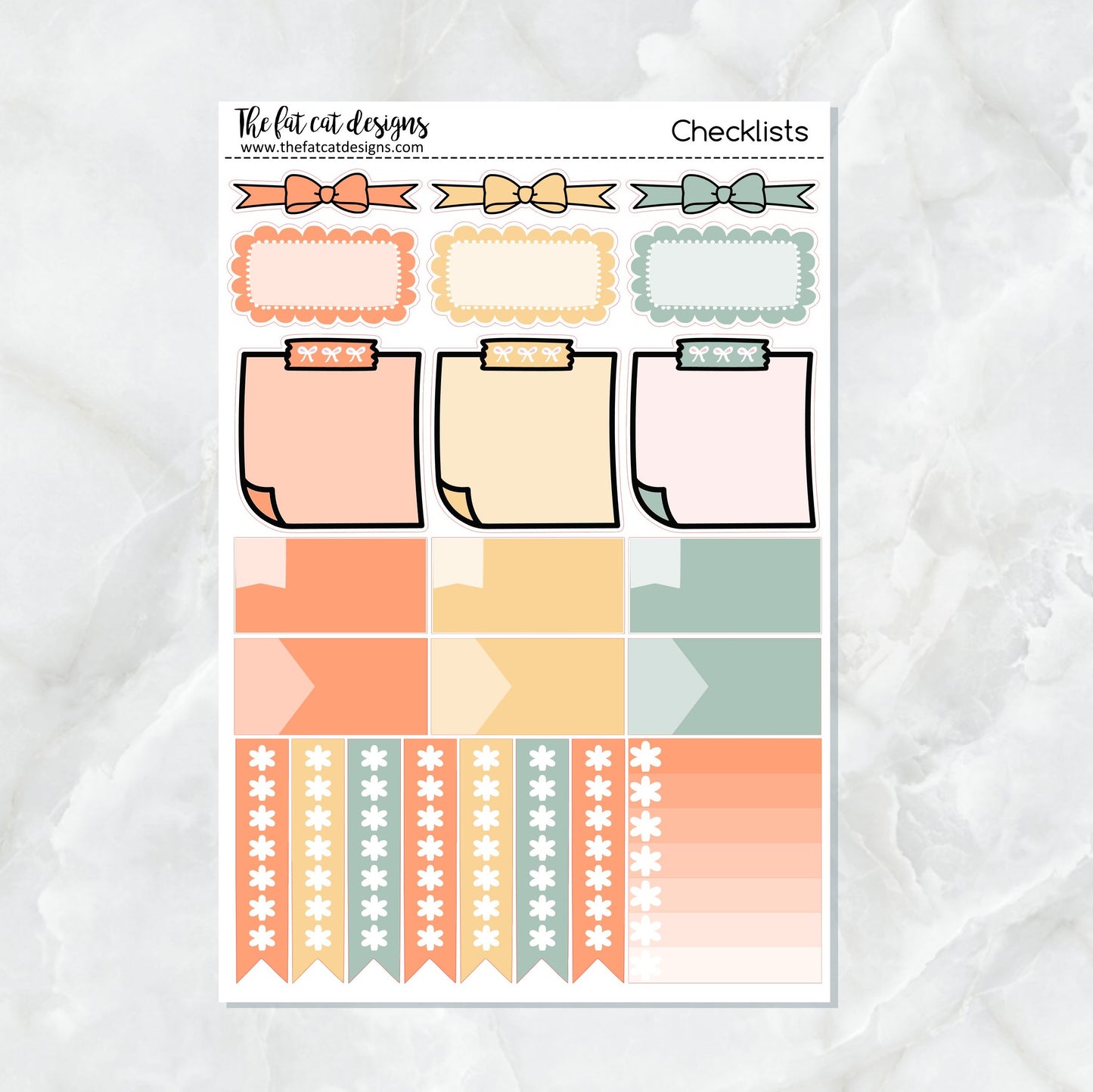 Groovy Days Planner Stickers Standard Weekly Kit