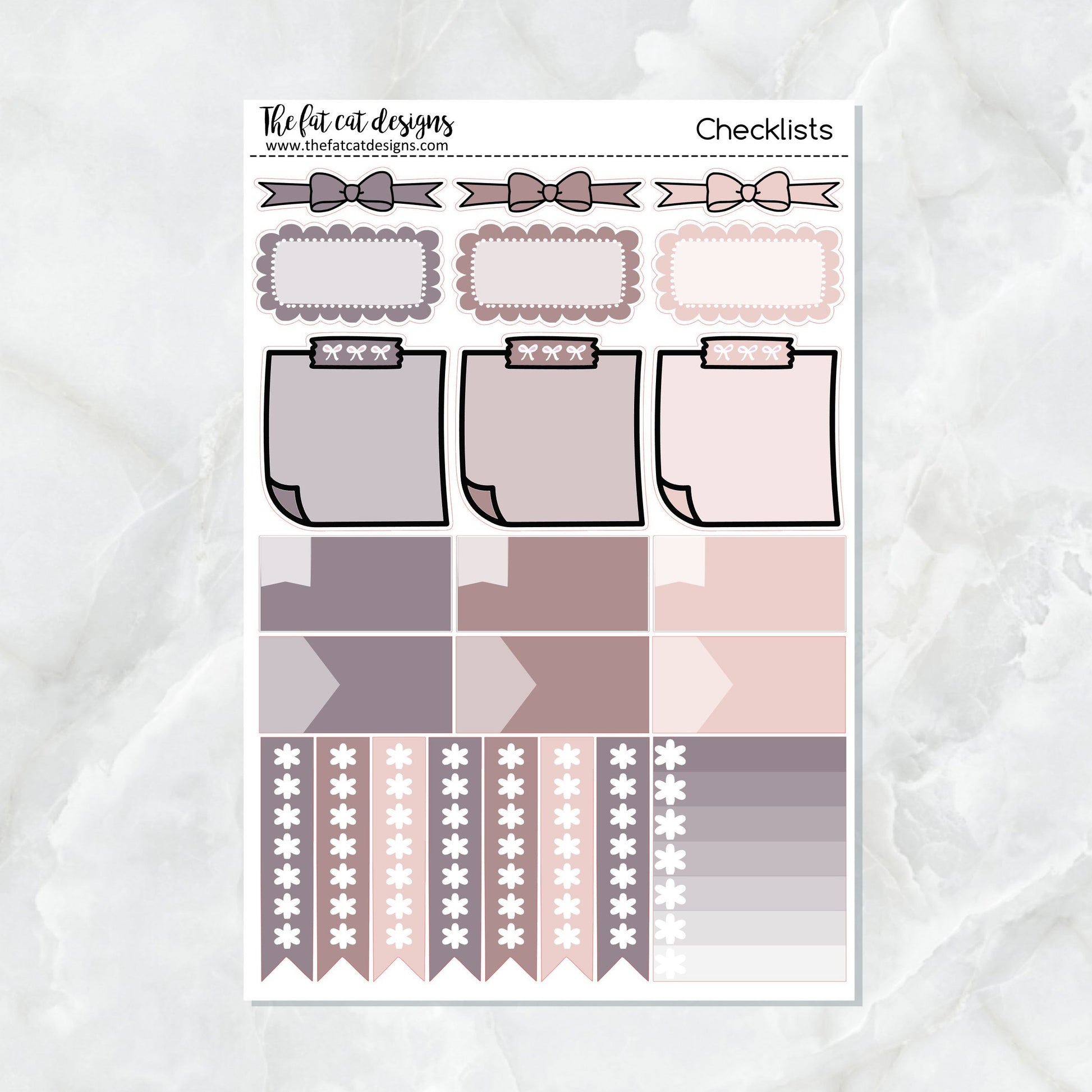 Midnight Garden Planner Stickers Standard Weekly Kit