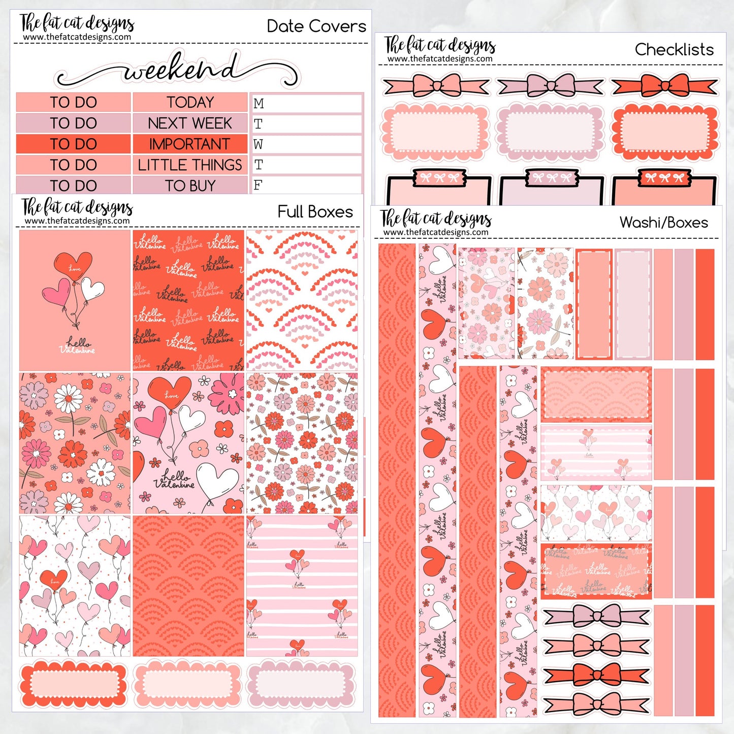 Hello Valentine Standard Weekly Kit