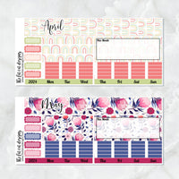 2024 Monthly Planner Stickers for the Hobonichi Weeks