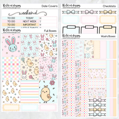 Spring Bunnies and Chicks Standard Weekly Kit