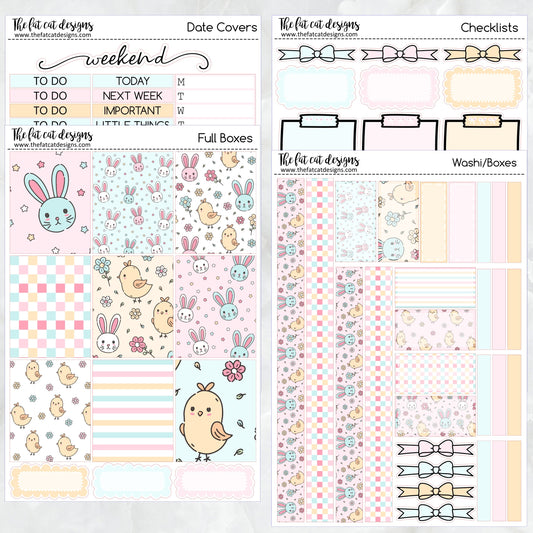 Spring Bunnies and Chicks Standard Weekly Kit