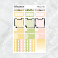 Beautiful Spring Planner Stickers Standard Weekly Kit