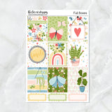 Beautiful Spring Planner Stickers Standard Weekly Kit