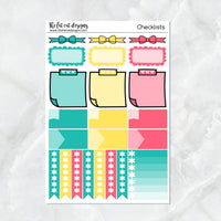 Birthday Celebration Planner Stickers Standard Weekly Kit