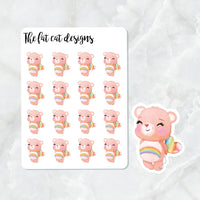 Cute Bears Mini Stickers and Die Cuts