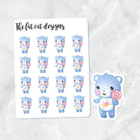 Cute Bears Mini Stickers and Die Cuts