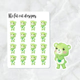 Cute Bears Mini Stickers and Die Cuts