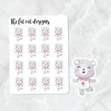 Cute Bears Mini Stickers and Die Cuts