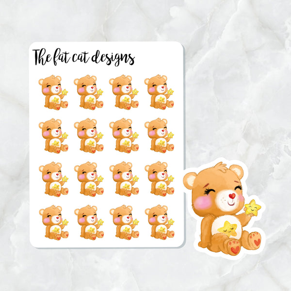 Mini Sticker Sheet - kawaii panda - planner stickers