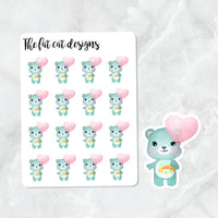 Cute Bears Mini Stickers and Die Cuts