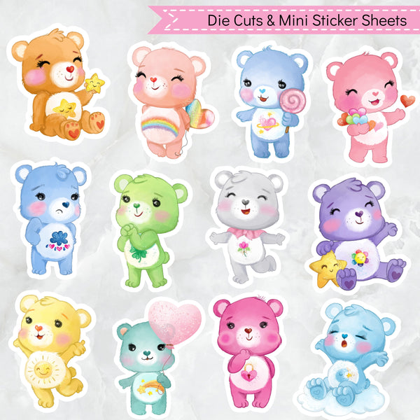 Cute Mini Stickers Sheet