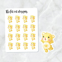 Cute Bears Mini Stickers and Die Cuts