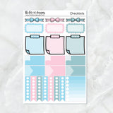 A Day at the Cat Cafe Planner Stickers Standard Weekly Kit