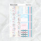 A Day at the Cat Cafe Planner Stickers Standard Weekly Kit