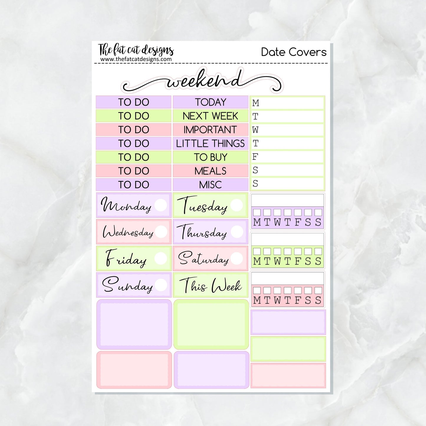 Cute Dinosaurs Planner Stickers Standard Weekly Kit