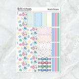 Easter Fun with Flora, Lily and Bud Planner Stickers Standard Weekly Kit