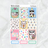 Easter Fun with Flora, Lily and Bud Planner Stickers Standard Weekly Kit