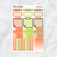 Fall Fun with Flora, Lily and Bud Planner Stickers Standard Weekly Kit