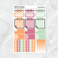 Pumpkin Spice Fall Planner Stickers Standard Weekly Kit