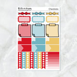 Farm Sweet Farm Planner Stickers Standard Weekly Kit