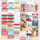 Farm Sweet Farm Planner Stickers Standard Weekly Kit