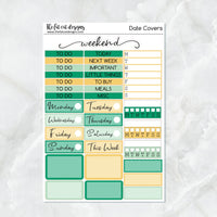Feeling Lucky St Patrick's Day Planner Stickers Standard Weekly Kit