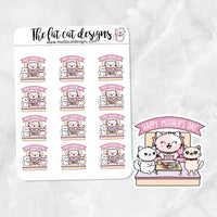 Flora Mother's Day Die Cut and Sticker Sheet Set