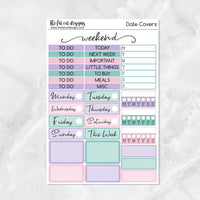 Flora's Magical Day Planner Stickers Standard Weekly Kit