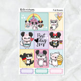 Flora's Magical Day Planner Stickers Standard Weekly Kit