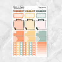 Groovy Days Planner Stickers Standard Weekly Kit