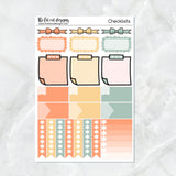 Groovy Days Planner Stickers Standard Weekly Kit