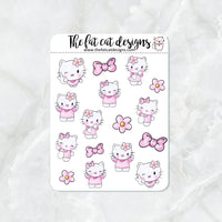 Hello Kitty Deco Planner Sticker Sheet