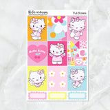 Hello Kitty Planner Stickers Standard Weekly Kit