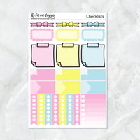 Hello Kitty Planner Stickers Standard Weekly Kit