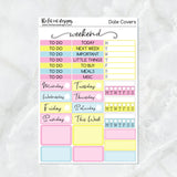 Hello Kitty Planner Stickers Standard Weekly Kit