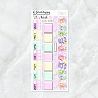 Care Bears Planner Stickers for the Hobonichi Weeks