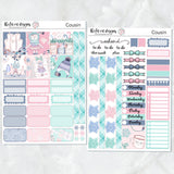 Cozy Winter Planner Stickers for the Hobonichi Cousin