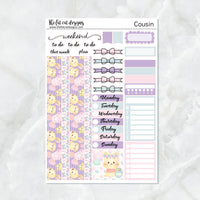 Pooh and Friends Planner Stickers Hobonichi Cousin