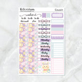 Pooh and Friends Planner Stickers Hobonichi Cousin