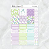 Snowman Fun Winter Planner Stickers for the Hobonichi Cousin