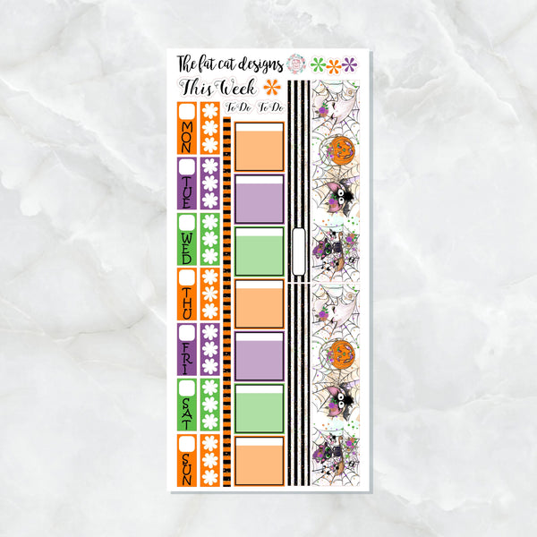 Halloween Spell Planner Stickers for the Hobonichi Weeks