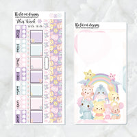 Pooh and Friends Planner Stickers Hobonichi Weeks