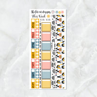 Rainbow Cat Planner Stickers for the Hobonichi Weeks