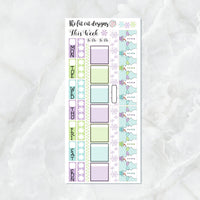 Snowman Fun Winter Planner Stickers for the Hobonichi Weeks