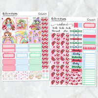 Wizard of Oz Planner Stickers Hobonichi Cousin