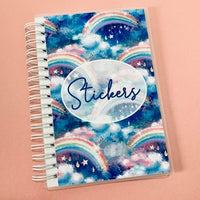 Reusable Planner Sticker Book - Dreamy Rainbows