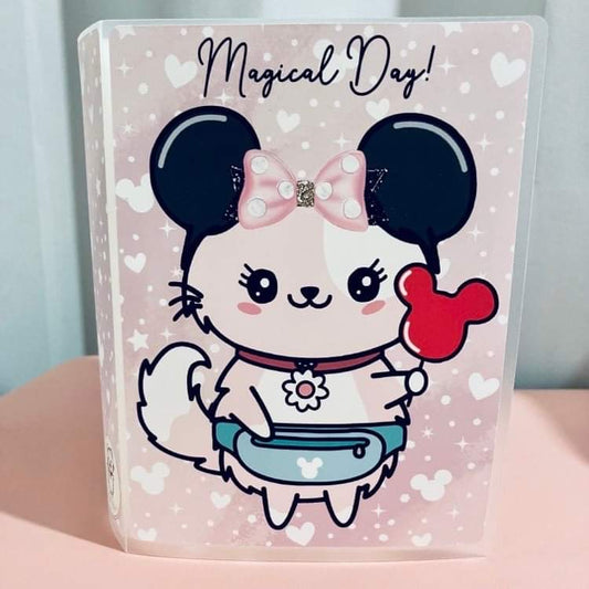 Flora's Magical Day 5x7 Sticker Album with 60 sheets for Planner Sticker Storage