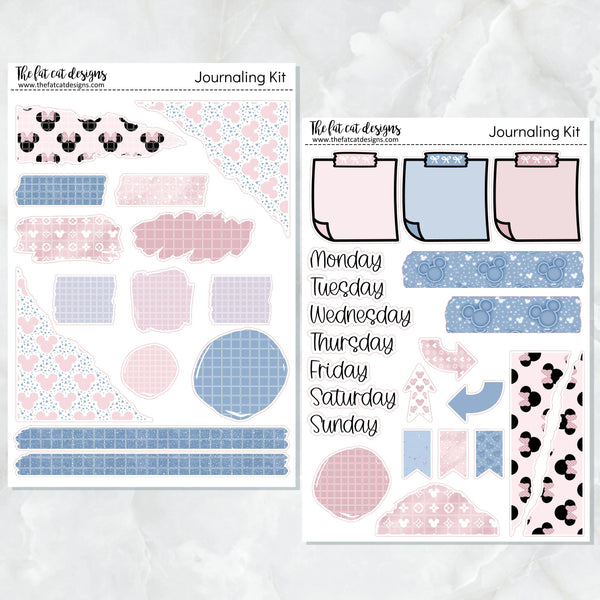 Magical Day Journaling Kit for Hobonichi Bullet Journals Planner Stickers